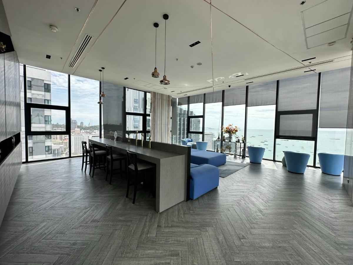 Best Location Condo With Swimming Pool, Gym, Sauna, Washing Mashine, Fast Internet In Central Of 芭達亞 外观 照片