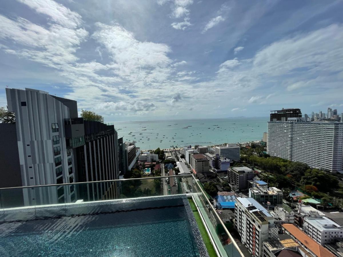 Best Location Condo With Swimming Pool, Gym, Sauna, Washing Mashine, Fast Internet In Central Of 芭達亞 外观 照片